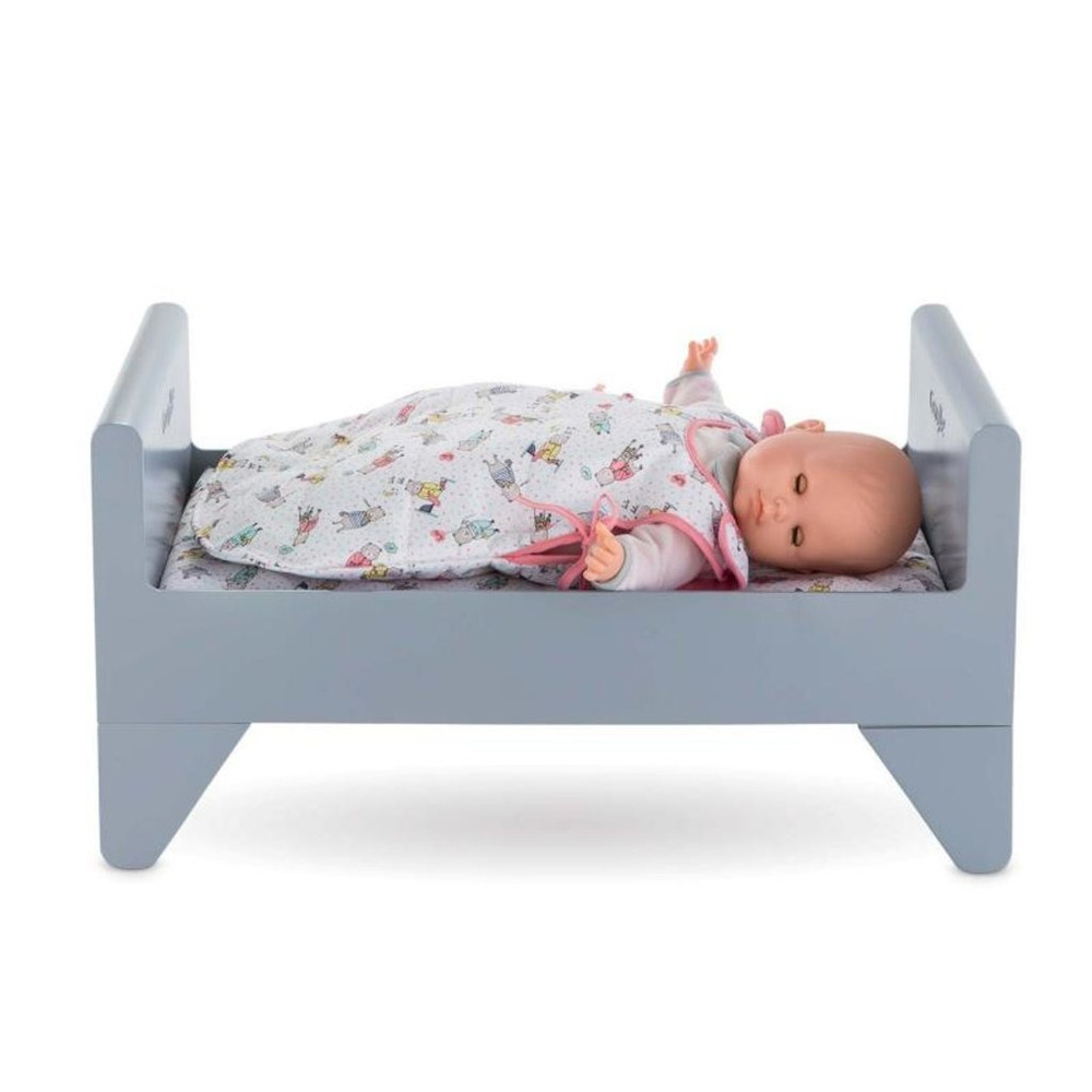 Corolle Flip Over Crib & Bed w/Mattress For 12"-17" Doll Accessory New  in Box - Picture 6 of 16